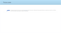 Desktop Screenshot of 1nce.com